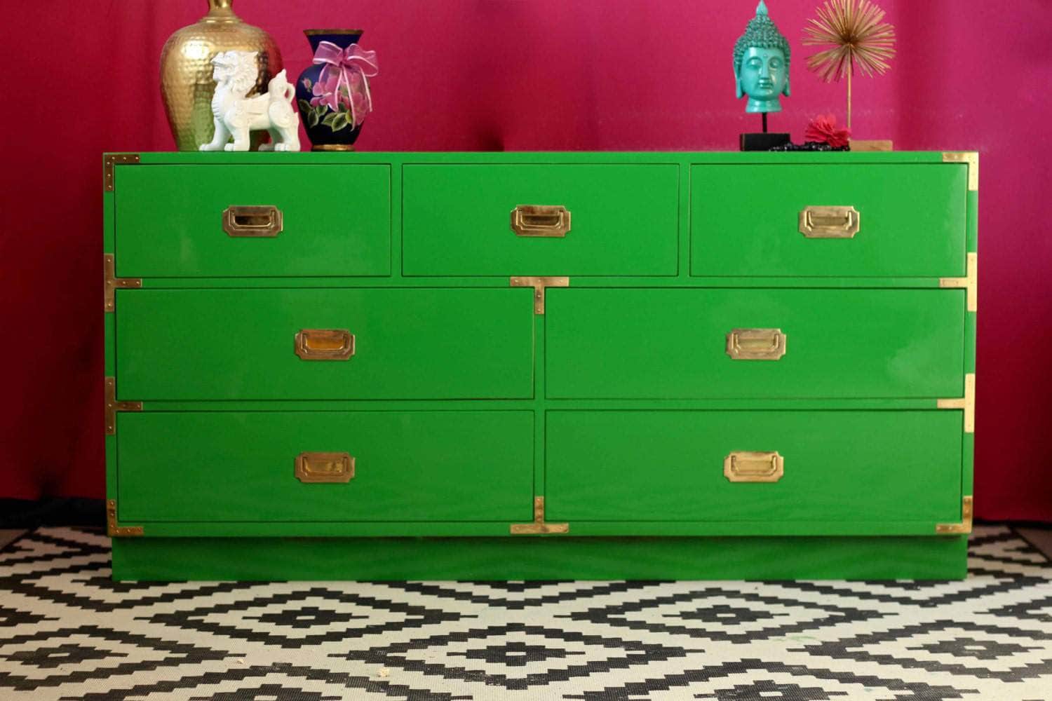 Campaign Dresser Plan - Modern Wood Runner